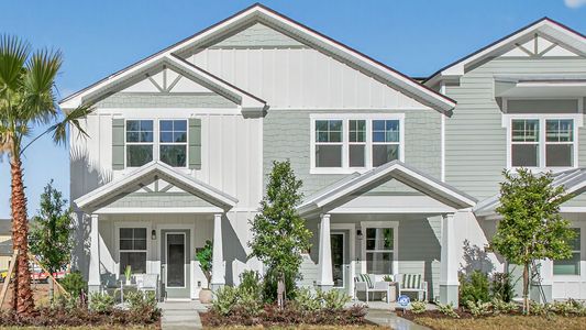 New construction Townhouse house 256 Counsel St, Yulee, FL 32097 plan Baxter - image