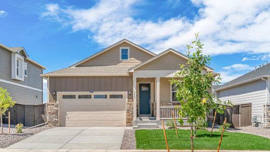 New construction Single-Family house 9892 Cathay St, Commerce City, CO 80022 CHATHAM- photo 0