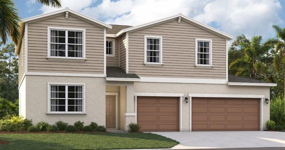 New construction Single-Family house 12940 Trovita Drive, Grand Island, FL 32735 The Linden- photo 0