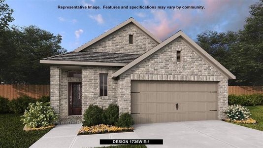 New construction Single-Family house 107 Palo Duro Bend, Rhome, TX 76078 1736W- photo 0