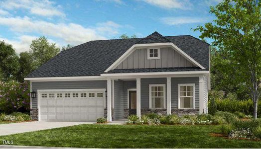 New construction Single-Family house 1104 Ciandra Barn Way, Apex, NC 27523 Montclair- photo 0