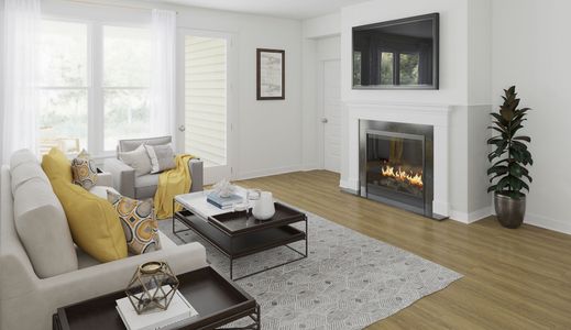 New construction Single-Family house 507 Maumelle Wy, Durham, NC 27703 plan The Hickory - image