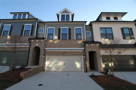 New construction Townhouse house 350 Walker Avenue Drive, Unit 16, Alpharetta, GA 30076 The Canterfield- photo 0