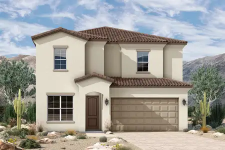 New construction Single-Family house 2387 E Beldi Ct, Queen Creek, AZ 85140 plan The Reserva - image