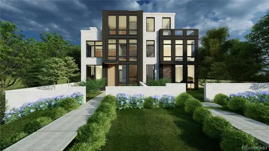 New construction Duplex house 203 Garfield St, Denver, CO 80206 - image