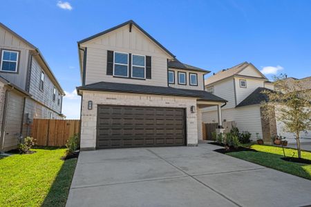 New construction Single-Family house 19015 Baldcypress Basin Ln, Houston, TX 77084 plan Plan 146 - image