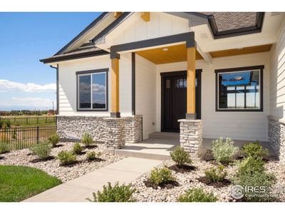 Beautiful stone work and large picture window!