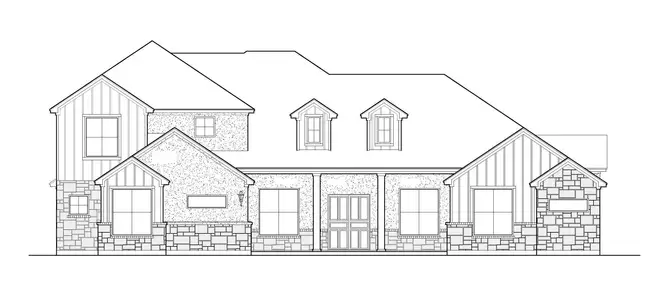 New construction Single-Family house 2889 Honeywood Dr, Leander, TX 78641 plan Bulverde - image