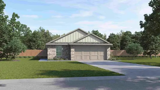 New construction Single-Family house 11115 August Sunset Dr, Needville, TX 77461 plan Paula - image