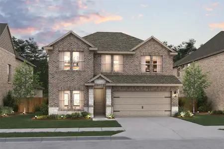 New construction Single-Family house 187 Summer Rain Wy, Newark, TX 76071 - image