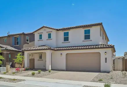 New construction Single-Family house 21509 E Timberline Rd, Queen Creek, AZ 85142 plan 3523 Elevation A - image