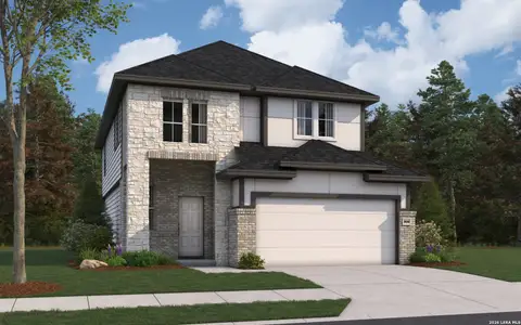 New construction Single-Family house 8510 Merlin Cv, San Antonio, TX 78222 plan Birch - image