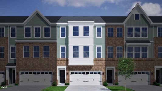 New construction Townhouse house 2109 Pink Peony Cir, Unit 195, Durham, NC 27703 - image