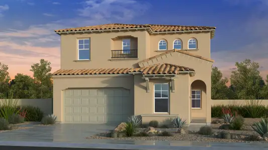 New construction Single-Family house 7584 W Bronco Trl, Peoria, AZ 85383 plan Azelia - image