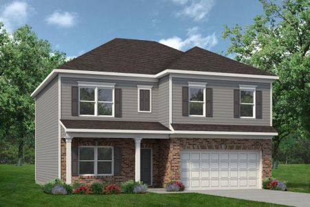 New construction Single-Family house 525 Lanier Way, Temple, GA 30179 The McGinnis- photo 0