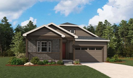 New construction Single-Family house 1077 E Witherspoon Dr, Elizabeth, CO 80107 null- photo 2 2