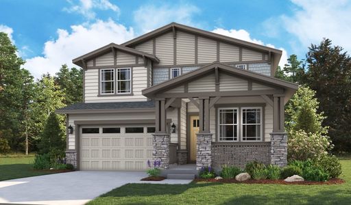 New construction Single-Family house 8066 Butte Creek St, Littleton, CO 80125 Cumberland II- photo 1 1