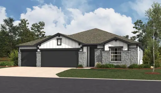 New construction Single-Family house 16403 Maple Pear, Elmendorf, TX 78112 plan Arlington - image
