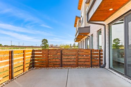 New construction Townhouse house 3500 Wildridge Blvd, Oak Point, TX 75068 plan Blaze (FE) - image