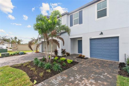 New construction Townhouse house 5413 Tripoli Drive, Palmetto, FL 34221 Alexander - Townhomes- photo 0