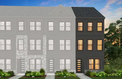 New construction Single-Family house 351 Bungalow Rd, Charlotte, NC 28208 plan Evans - image