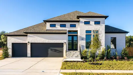 New construction Single-Family house 1125 Sunset Hill Wy, Georgetown, TX 78628 plan 3300W - image