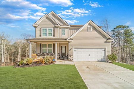 New construction Single-Family house 1548 Ridgewood Ct, Monroe, GA 30656 plan The Farmington - image