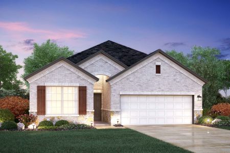 New construction Single-Family house 13210 Stabler Dr, Manchaca, TX 78652 plan Highland - Capital Series - image