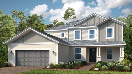 New construction Single-Family house 11209 Manor House Lane, Odessa, FL 33556 Sand Key- photo 0