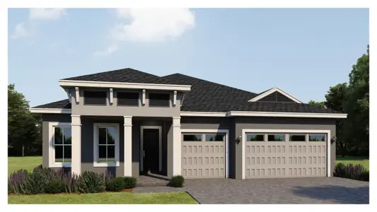 New construction Single-Family house 2009 Divot Dr, Daytona Beach, FL 32124 plan Egret - image