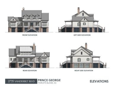 New construction Single-Family house 2735 Vanderbilt Blvd, Pawleys Island, SC 29585 - image