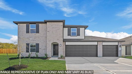 New construction Single-Family house 209 Wildflower Ct, Dayton, TX 77535 plan Rosemont - image