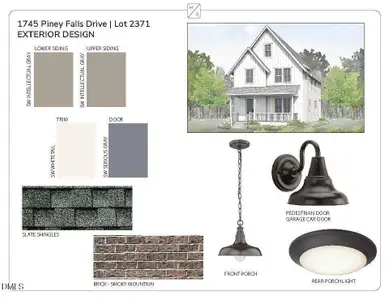 New construction Single-Family house 1745 Piney Falls Dr, Wendell, NC 27591 - image