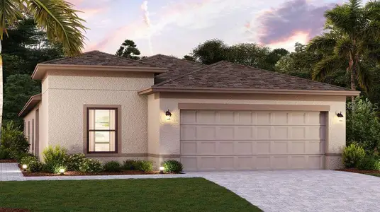New construction Single-Family house 16800 Sol Preserve Dr, Port Charlotte, FL 33953 plan Independence - image