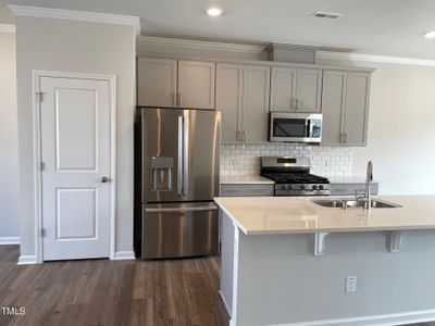 New construction Townhouse house 3007 Honeymyrtle Ln, Durham, NC 27703 Manteo II- photo 11 11