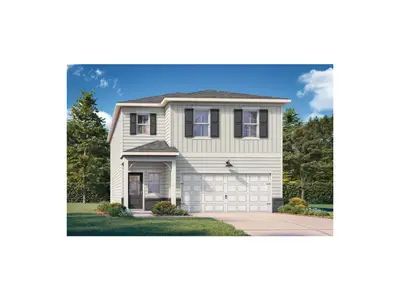 New construction Single-Family house 211 Atlas Ln, Winder, GA 30680 plan The Russell A - image