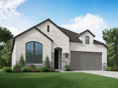 New construction Single-Family house 200 Shady Spring Trl, Georgetown, TX 78628 plan Ferryhill - image