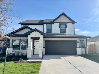 New construction Single-Family house 301 Texas Agate Dr, Kyle, TX 78640 plan The Reynolds (890) - image