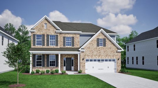 New construction Single-Family house 128 Shirley Store Rd, Anderson, SC 29621 plan Savannah - image