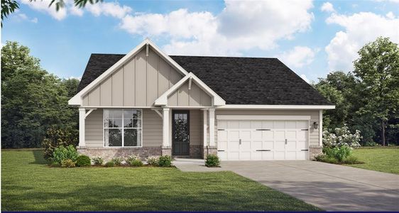 New construction Single-Family house 118 Classic Overlook, Homer, GA 30547 plan Franklin - image