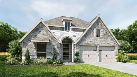 New construction Single-Family house 14304 Distant Rock Trl, Fort Worth, TX 76008 plan 2504W - image