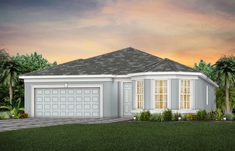 New construction Single-Family house 1185 Haven Cir, Vero Beach, FL 32960 plan Palmary - image