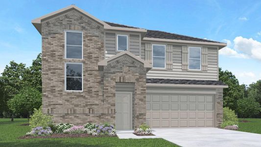 New construction Single-Family house 4016 Shimmer Sol Dr, Brookshire, TX 77423 plan Kendall - image