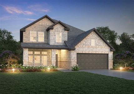 New construction Single-Family house 3001 Waxwing Dr, Brookshire, TX 77423 - photo 0