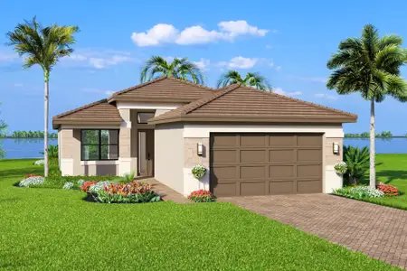 New construction Single-Family house 12320 Sw Calm Pointe Ct, Port St. Lucie, FL 34987 plan Savona - image