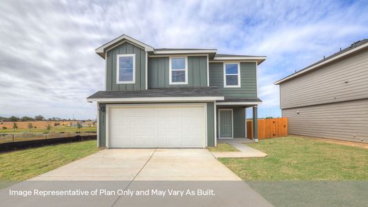 New construction Single-Family house 336  Bollinger Blvd, Maxwell, TX 78656 plan The Franklin - image