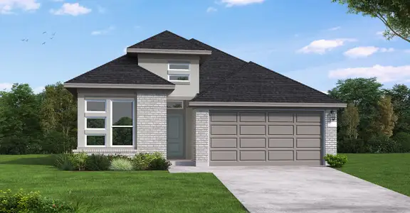New construction Single-Family house 9643 Mount Brewer Ln, Porter, TX 77365 plan Linden - image