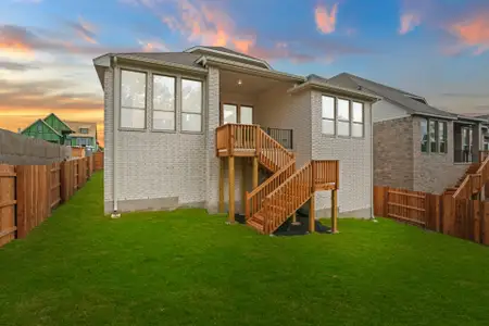 New construction Single-Family house 1108 Pansy Trl, Georgetown, TX 78628 plan Delta - image 4