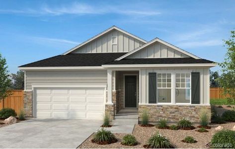 New construction Single-Family house 4632 Sunsplash Way, Johnstown, CO 80534 - photo 0