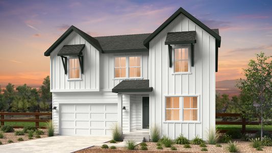 New construction Single-Family house 3947 Breakcamp Court, Castle Rock, CO 80108 - photo 0